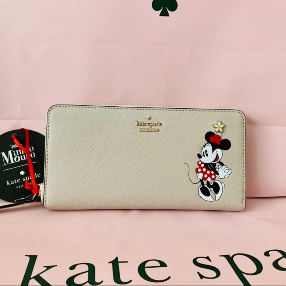 Kate spade Minnie Mouse Lacey large wallet - Picture 2 of 5
